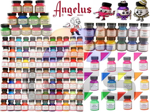 Angelus acrylic leather paint - angelus,