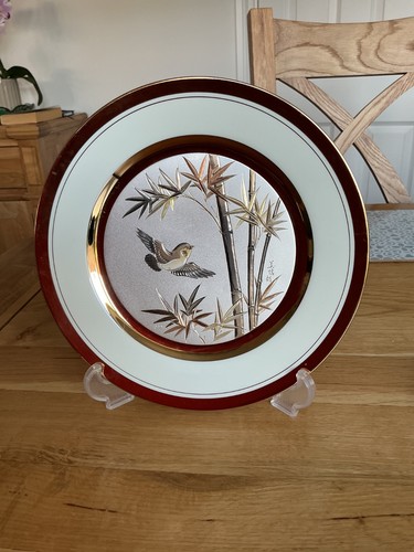 Beautiful chokin ware plate - beautiful,