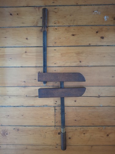 Vintage wooden primitive - vintage,