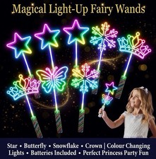 Light Up Magic Wand LED Fairy