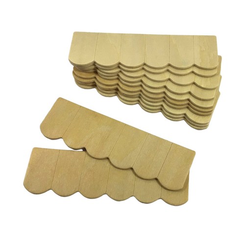 Dolls house wooden - wooden, tile