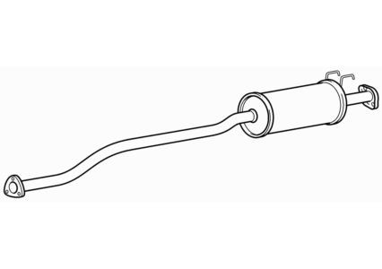Centre exhaust middle - exhaust,