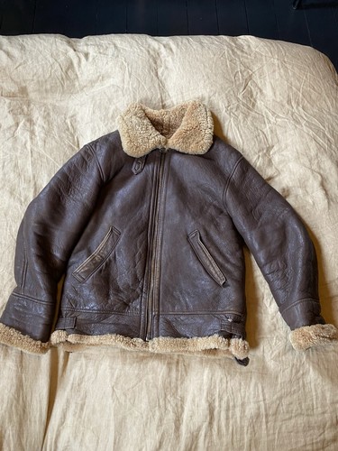 Brown shearling flying - brown, b3