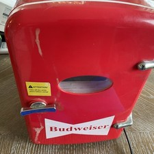 Budweiser Collectors Mini Fridge Refrigerator