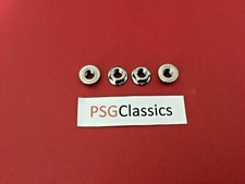 x4 Harley Davidson Dyna Wide Glide 93-18 Exhaust Manifold Nuts Stainless Steel