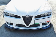 SPOILER LAMA SOTTO PARAURTI✨ALFA ROMEO 147 156 159✨FRONT LIP LUCIDO NERO ABS