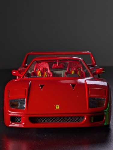 Burago scale ferrari f40 - burago,