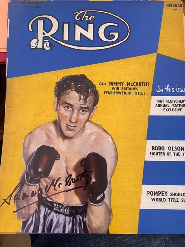 Ring magazine cover sammy - magazine,