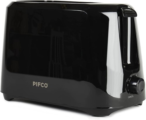 Pifco black toaster - 2, slice