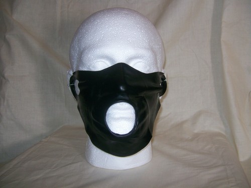 Fetish bondage bdsm face mask - ,