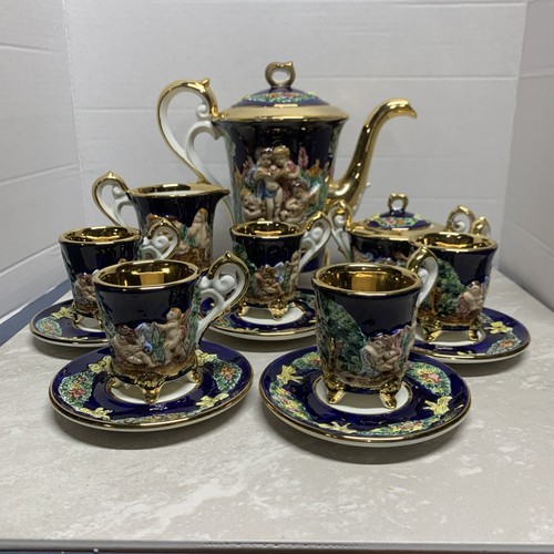 Vintage capodimonte tea - r.,