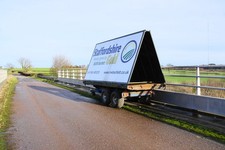 Photo 12x8 Advertising trailer