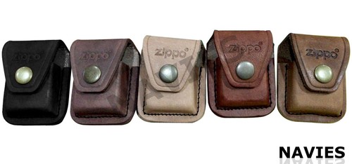 Zippo lighter leather - zippo,
