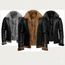 Men's Black RAF B3 Aviator