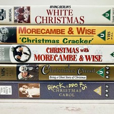 VHS Christmas Bundle Lot -