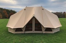Quest Emperor Glamping Camping Bell Tent 12 Berth Person 100% Cotton Tipi Yurt