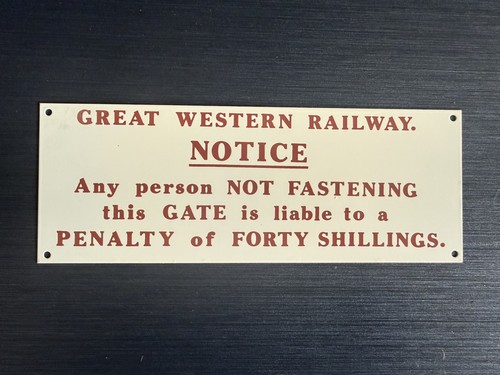 Gwr close the gate - gwr, great