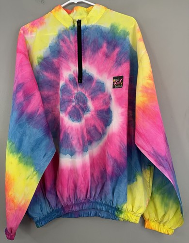 Vtg surf style tie dye - surf, jacket
