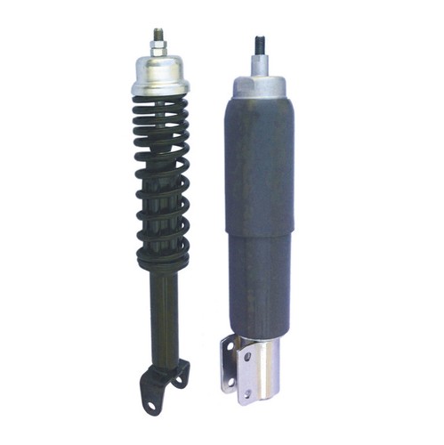 Front and rear shock - and,