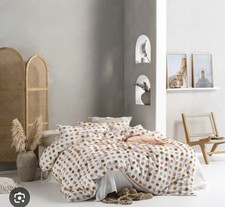 Linen House Haze Tufted Polka