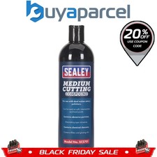 Sealey Car Polish Cutting Rubbing Compound MEDIUM Paint Buffing Detailing SCS701