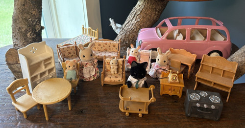 Calico critters sylvanian - calico,