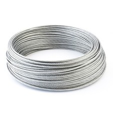 GALVANISED STEEL WIRE ROPE METAL CABLE 1mm 1.2mm 1.5mm 2mm 3mm 4mm 5mm 6mm 8mm