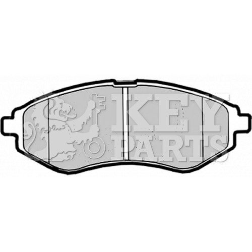 Brake pads set - pads, for