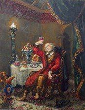 Antique C19th Victorian Gothic