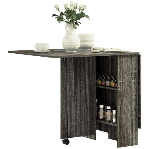 Homcom folding dining table - folding,