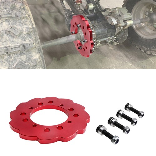 Red sprocket guard aluminium - sprocket,