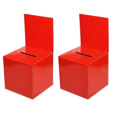 2 Pack Ballot Box Raffle Box