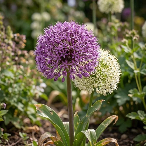 Allium large flowering mix - large,