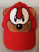 Sonic Hedgehog Baseball Cap Adjustable Snapback Child/Boy/Girl Cartoon Hat Red