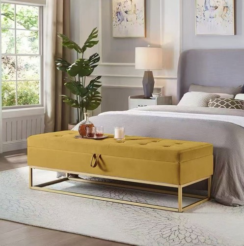 Storage ottoman bench - 58”,
