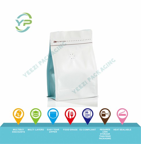 250g matte white flat bottom - 250g,