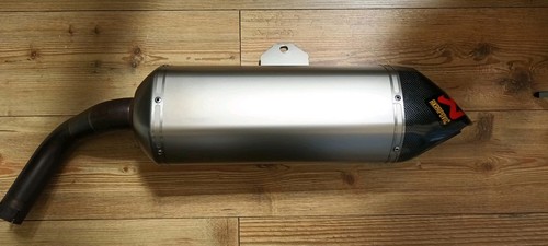 Akrapovic titanium slip - titanium, on