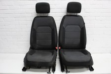 VW Caddy 2K Saloon Black Cloth Interior Front Rear Seats 3C8881105AM