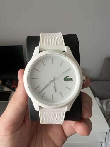 Lacoste men white watch - white,