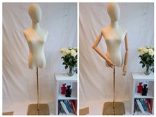 Adjustable Gold Base Mannequin