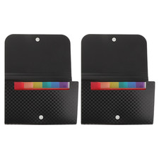 2 Pcs Multi-layer File Folder