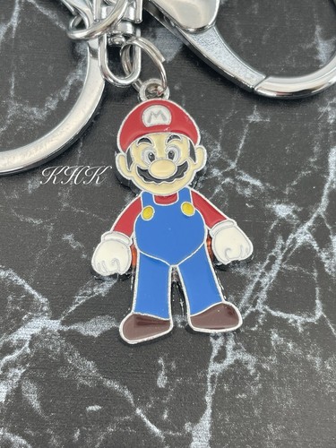 Super mario keyring bag - keyring,