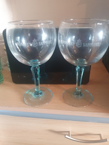 Bombay sapphire blue - x2,
