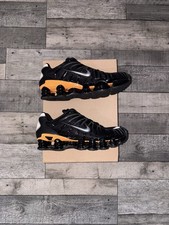 VGC✅ Nike Shox TL Black Maize Orange - Size UK 8.5 | US 9.5
