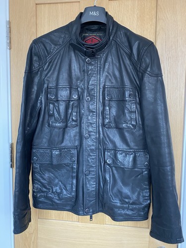 Superdry mens premium - mens, leather
