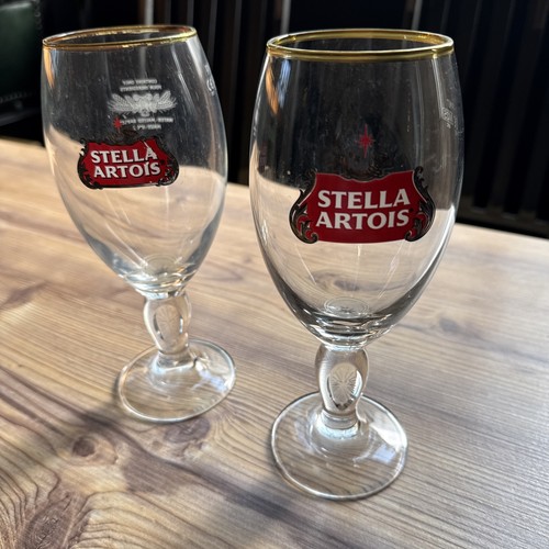 Stella artois pint chalice - 2, x