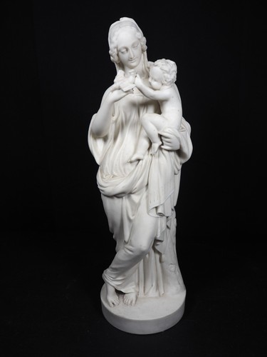 Madonna child figurine - madonna,