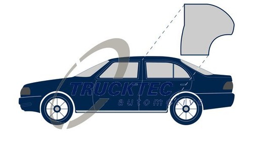 Left rear trucktec - left, automotive