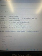 RM MOBILE 310 LAPTOP HDMI WEBCAM 15.4" CORE i3 8GB 128 SSD WIN 11