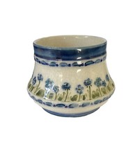 William Moorcroft For Macintyre Blue Poppy And Forget-me-not Design Sugar Bowl